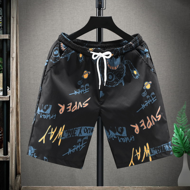 Short d'été décontracté pour hommes, pantalon moyen à 5 points, ample, grande taille, mode sport, couple, grands caleçons_voghion.com