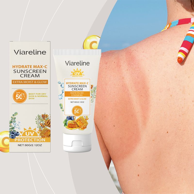 Viareline Hydrating Protective Cream Hydrating Light, Non-Greasy, Mild, Moisturizing, Moisturizing And Uv Insulating_voghion.com