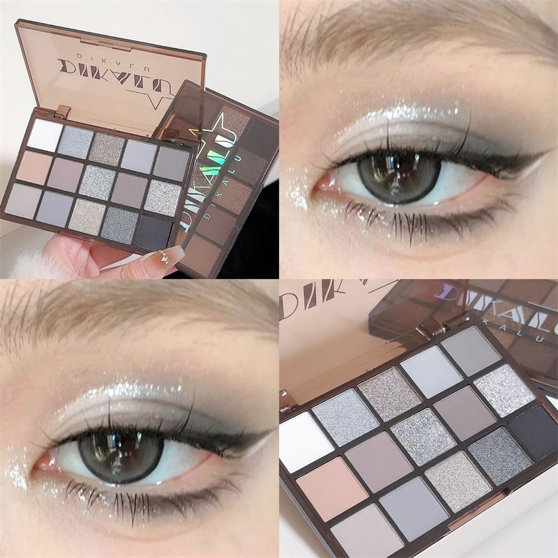 INS Style Macaron Eyeshadow Colorful Multi-color Play Low Saturation Makeup Palette Pink Series_voghion.com