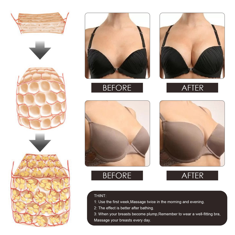 BeautyLife 10ml/30ml Breast Essential Oil Nourishing Surface Enlarge Natural Bust Enlargement Attractive Firming Oil for Female_voghion.com