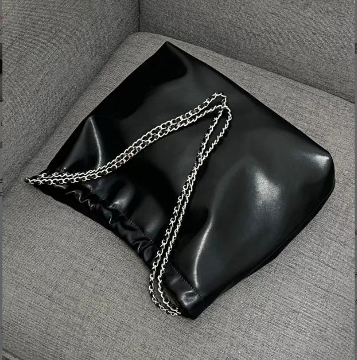 Borsa a tracolla con catena colorata in velluto e giunture, borsa a mano con diamanti Sweet Spice_voghion.com