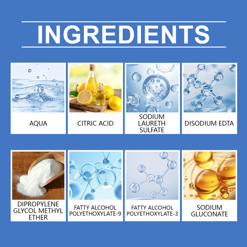 Jakehoe Heavy Oil Cleaning Agent, Household Stove Kitchen Hood To Remove Oil Stains Multi-Functional Cleaning Agent_voghion.com