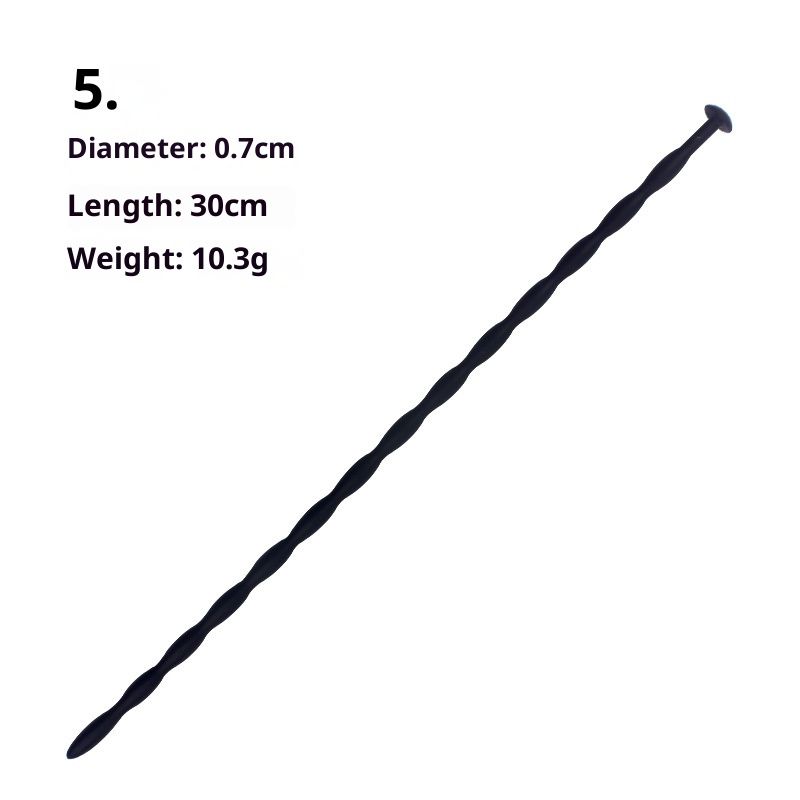 LuvBox Custom Processing Stimolazione dell'occhio di cavallo Asta in silicone P Espansione Tappo uretrale Giocattoli sessuali per adulti_voghion.com