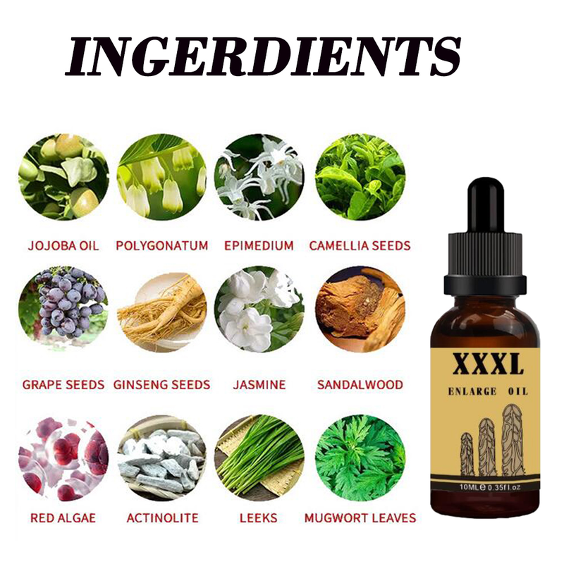 Özel Markalı Büyütme Yağı Erkekler İçin Büyüme Uzatma Serumu Yan Etki Yok_voghion.com