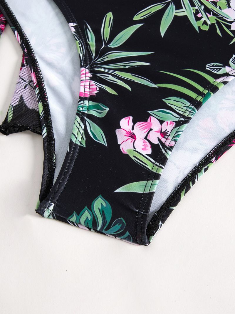 Dameskleding Mode High End Sexy Multi Color Bedrukte Bikini BIKINI Driedelig Damesbadpak_voghion.com