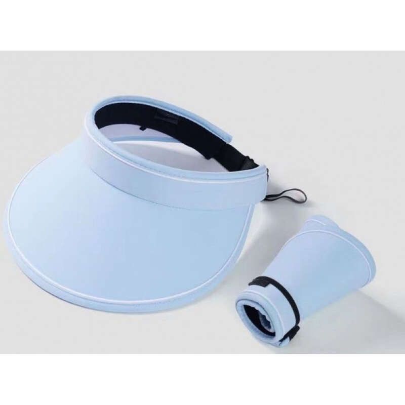 Cappello estivo da donna con tesa larga e bordo cavo, nuovo e multifunzionale_voghion.com