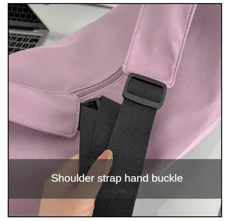 Sporttasche mit großem Fassungsvermögen, tragbar, mit Nass- und Trockentrennung, verstellbarem Schultergurt, Schwimm- und Fitnessrucksack_voghion.com