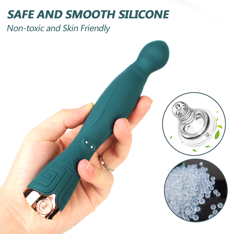 Vibratore magico a dito uncinato per donne, per stimolare il clitoride, punto G, plug anale, giocattoli sessuali femminili per adulti 18+ erotici_voghion.com