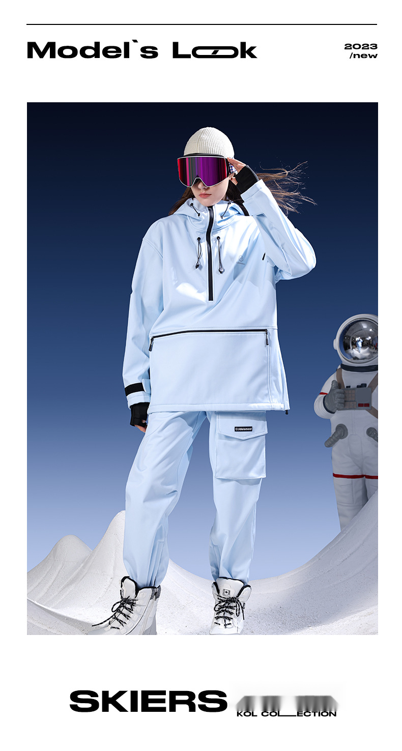 Magnetische Skibrille, doppelschichtige Antibeschlagbrille für Männer und Frauen, winddichte Skibrille zum Schneeklettern im Freien_voghion.com