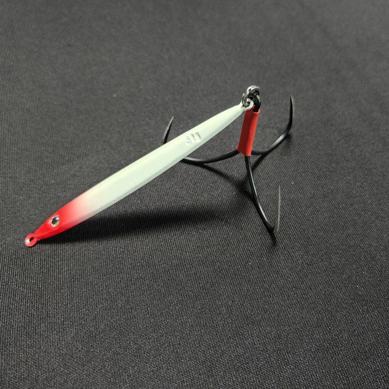 Blade Scale Casting Large Lure Fishing Gear Full Set Spear Hook Slim Long Iron Plate_voghion.com