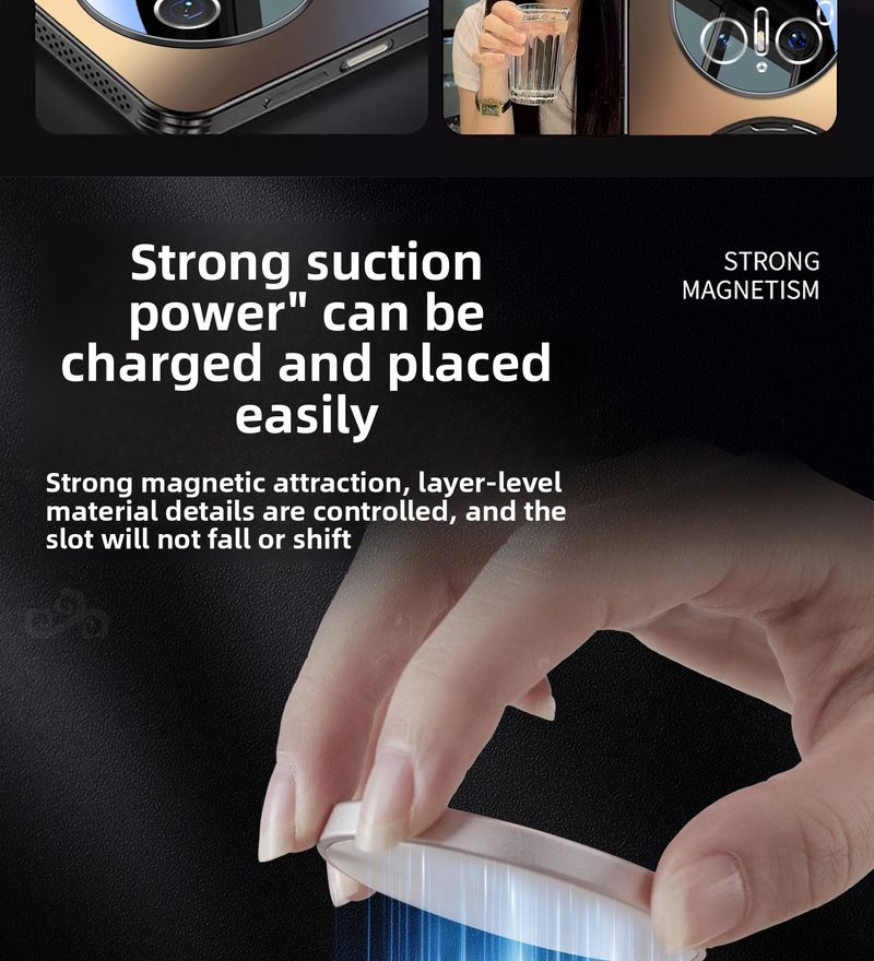 Huawei Mate70Pro+ Mate60RS Magnetic Phone Case With 360 Rotating Stand Anti-Scratch Matte Cover Shockproof_voghion.com