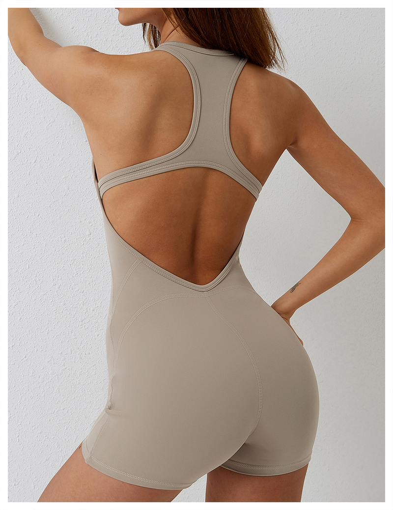 Kadın giyim dans sıkı nefes alabilen hava sporları yoga tulum kalça kaldırma hepsi bir arada çabuk kuruyan yoga kıyafetleri_voghion.com