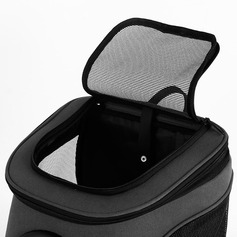 Tragbarer Outdoor-Rucksack für Hunde und Katzen, große, atmungsaktive Doppelschultertasche für Haustiere_voghion.com