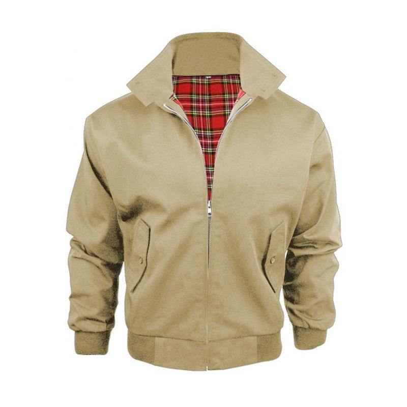 Nowa jesienna kurtka męska Harrington British Bomber Classic Plus Size Loose BF dla par_voghion.com