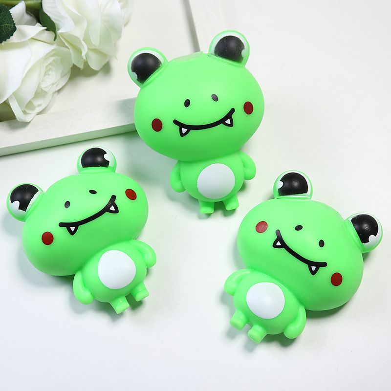 Foam Squishies Frog Decompression Toys Slow Rebound Lonely Frog Pinch Fun Cute Fun Toys_voghion.com