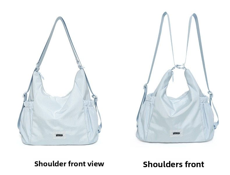 Versione coreana Ins Super Hot Nylon Donna 2054 Nuova Borsa a tracolla grande capacità Casual Lazy Monospalla_voghion.com
