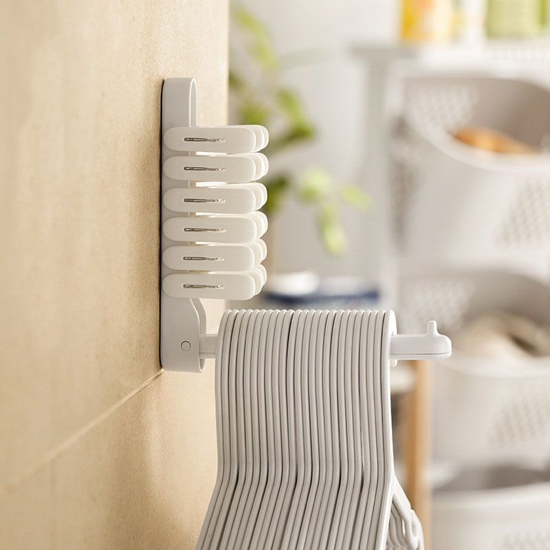 2pcs Rotatable Foldable Clothes Hanger Storage Rack_voghion.com
