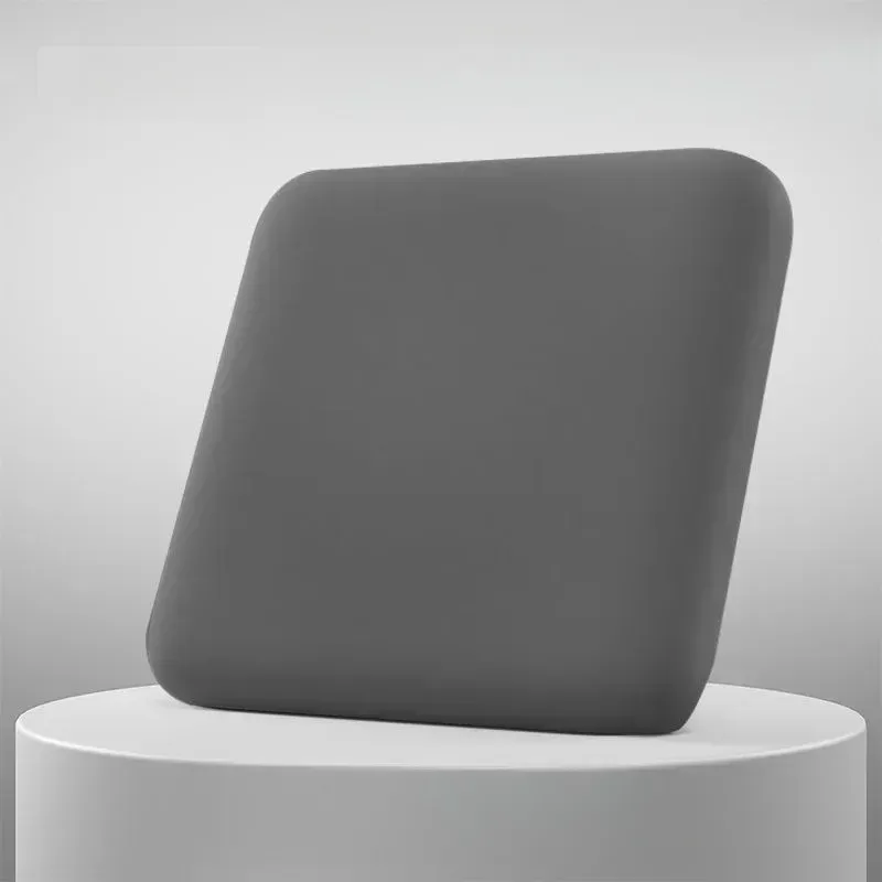 40 x 40 x 4 cm dickes Memory Foam-Sitzkissen, ultraweiches Autopolster für langes Sitzen, Lendenwirbelstütze, Schmerzlinderung_voghion.com