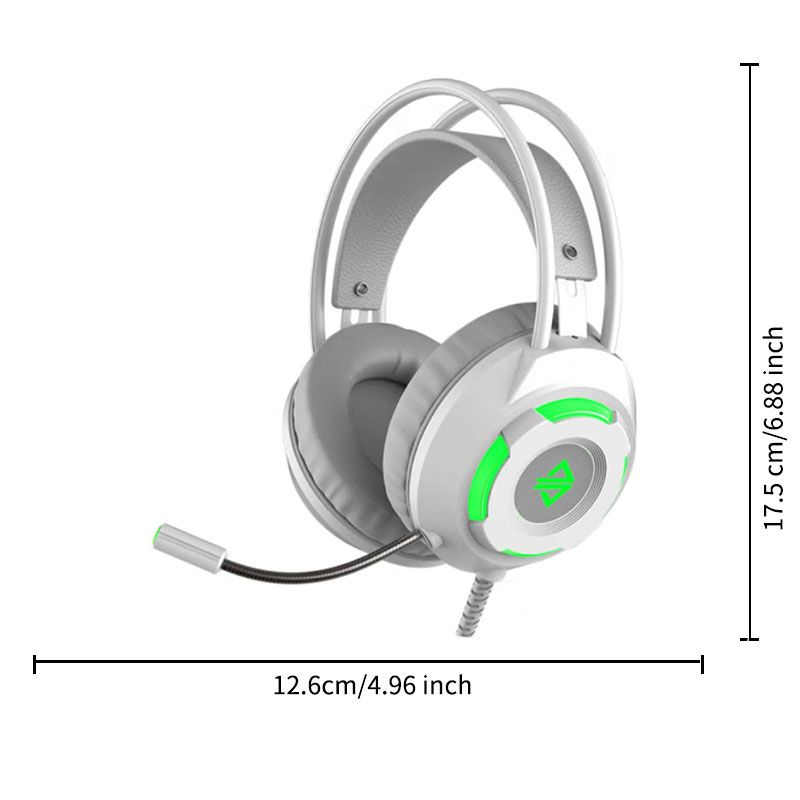 AZZ AX120 Gaming USB Interface, Wired Headset, Desktop Computer, Gaming, Sports_voghion.com
