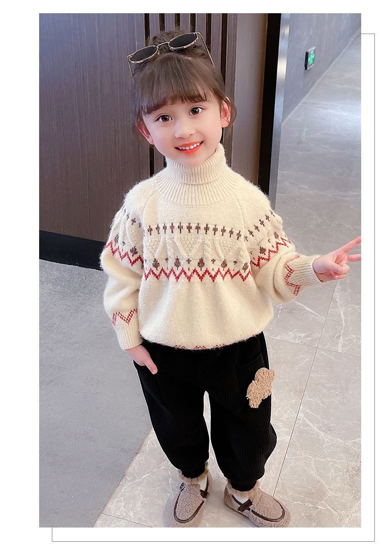 Neue Mädchen Samthose mit integriertem Samt, Kleidung für Baby Mädchen, Winterwärme, Cord Freizeithose, trendy_voghion.com