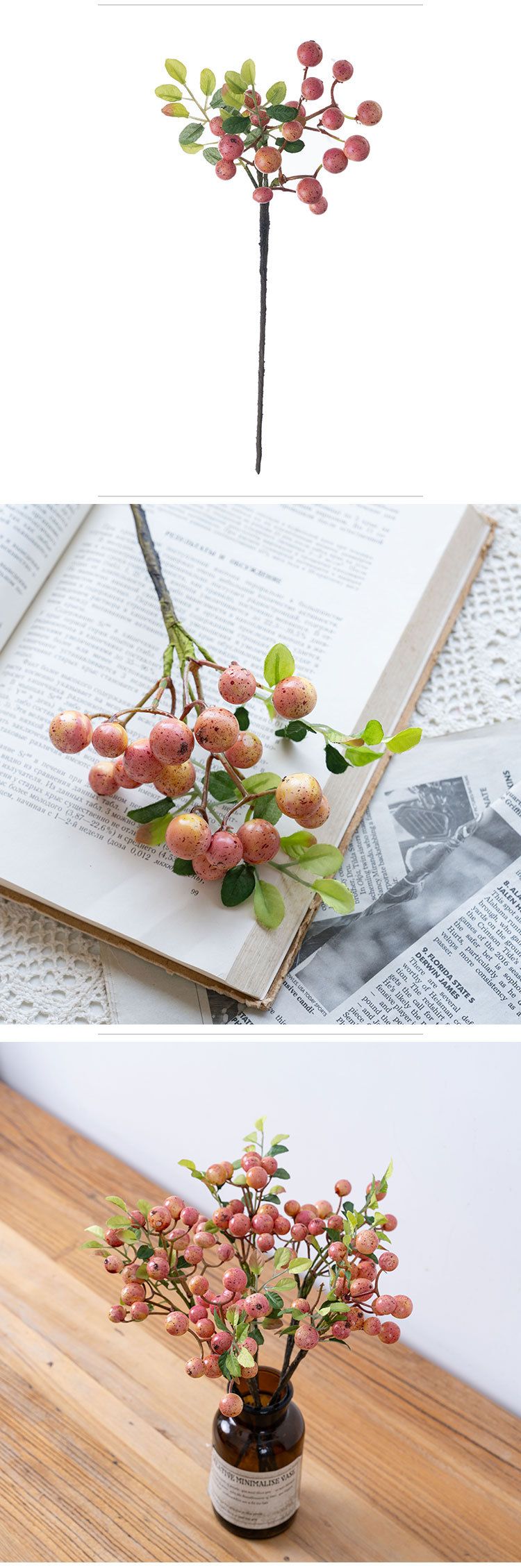 Home Garden Manufacturers Of Artificial Flowers Harvest Fruits And Berries With Grass And Flowers Artificial Flowers_voghion.com