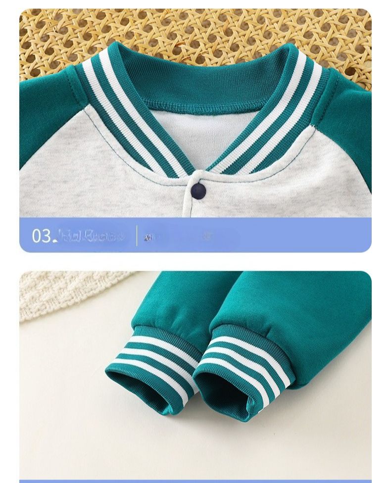 Giacca da baseball per bambini 2025 Primavera e autunno Nuova giacca da uomo e da donna Cardigan per bambini di età media e più grande_voghion.com