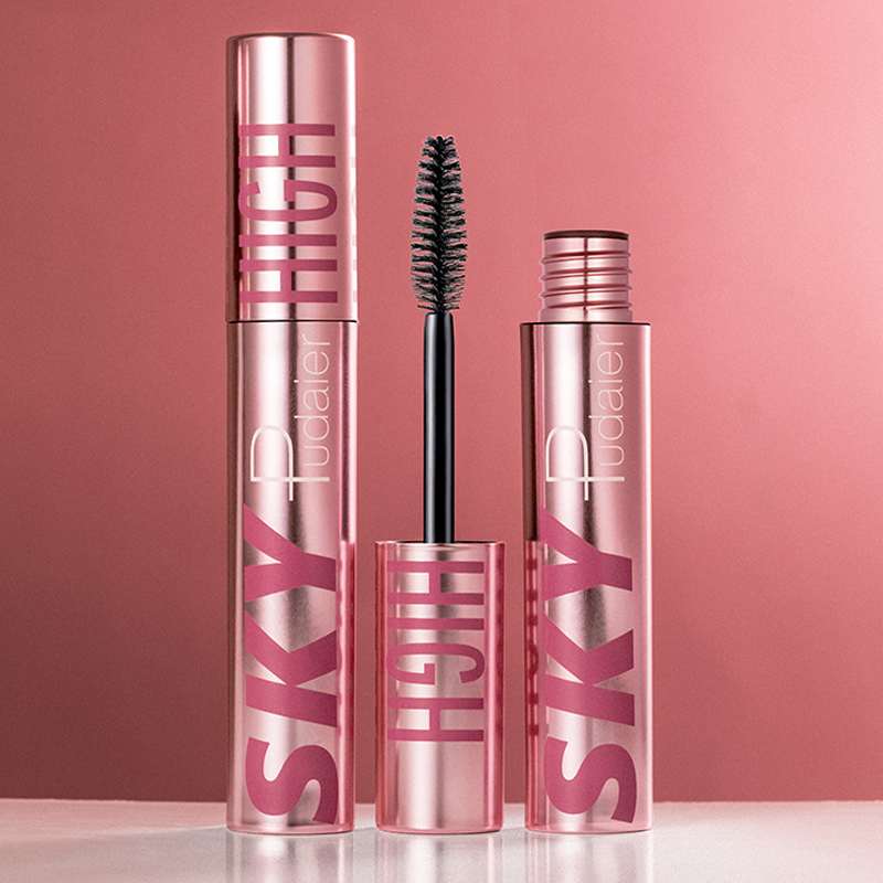 Skropstu tuša Ūdensizturīga Skropstu pieaudzēšana 4D Bieza cirtaini Melna Ātri Dry Ilgnoturīga Ilgi Locītava Skropstu tuša_voghion.com