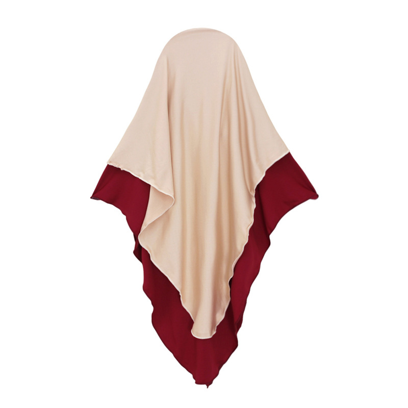 Babykleidung Kinder langärmeliges langes Kleid + Kopftuch zweiteilige Kinderkleidung ins_voghion.com