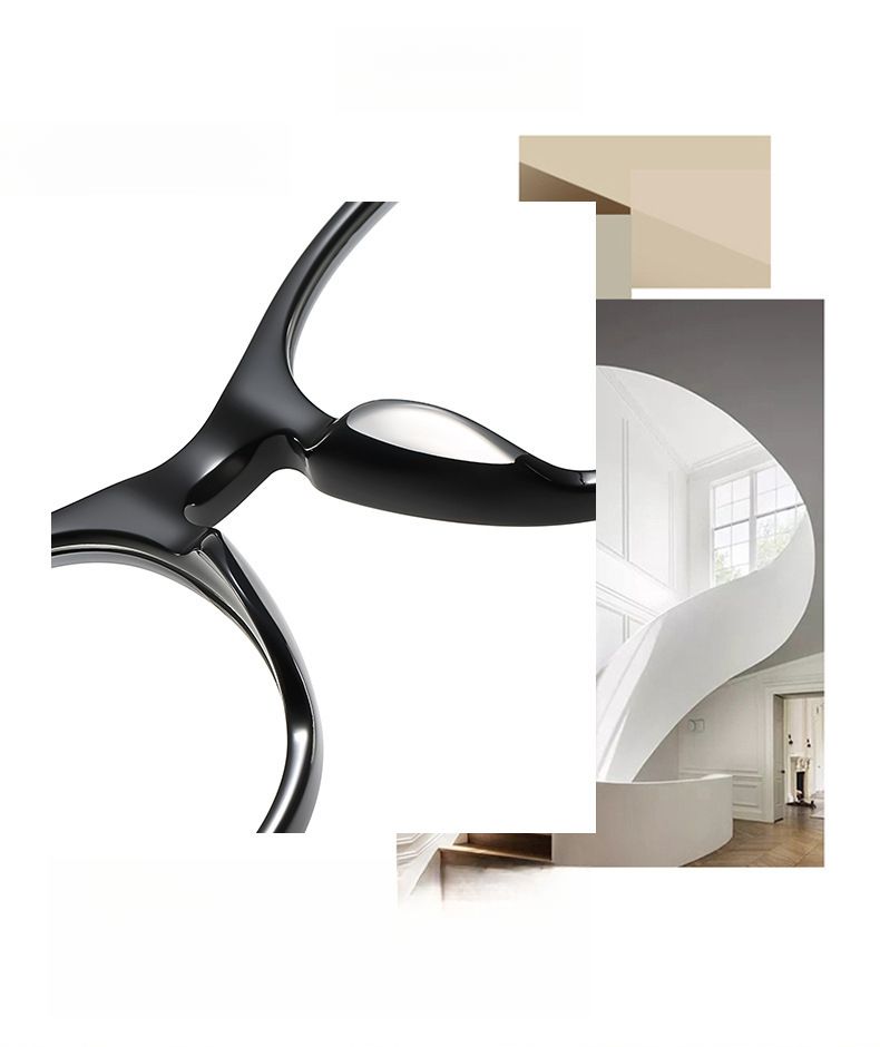 Monture de lunettes œil de chat ultra légère et haut de gamme pour femme myope couleur chair_voghion.com