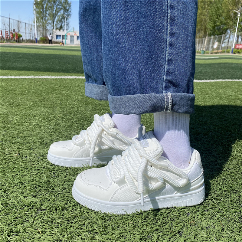 Schuhe, Männerpaar, Nischen-Dirty-Braid-Design, Bread Female Instagram, Superheiße und vielseitige Sport-Boardschuhe, Casual_voghion.com