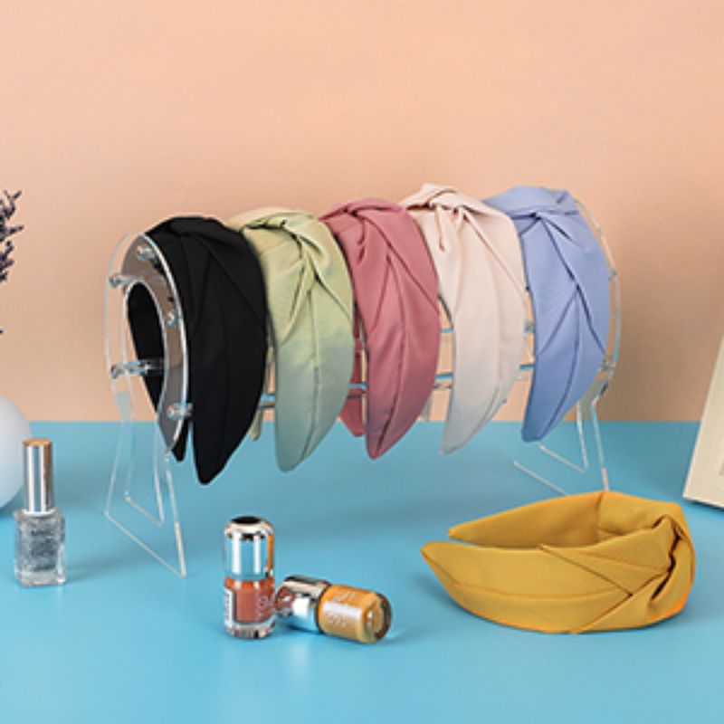 Supporto per fascia, organizer trasparente per fascia, espositore per cerchietti in acrilico, supporto per fascia, porta fascia per donne e ragazze_voghion.com