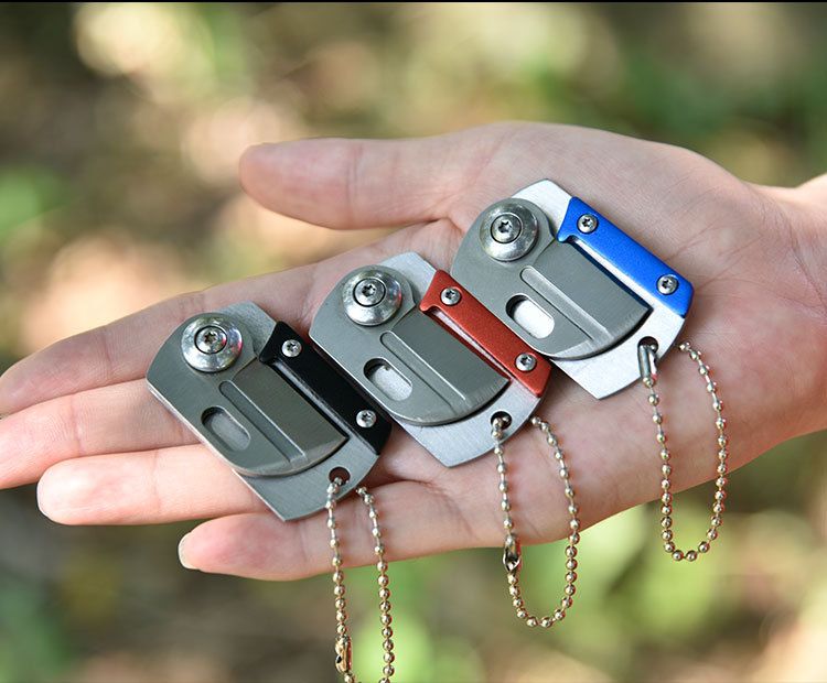 Hochwertiges Klapptaschenmesser aus Edelstahl – Kompaktes EDC-Werkzeug für Camping, Wandern und den täglichen Gebrauch (YBD)_voghion.com