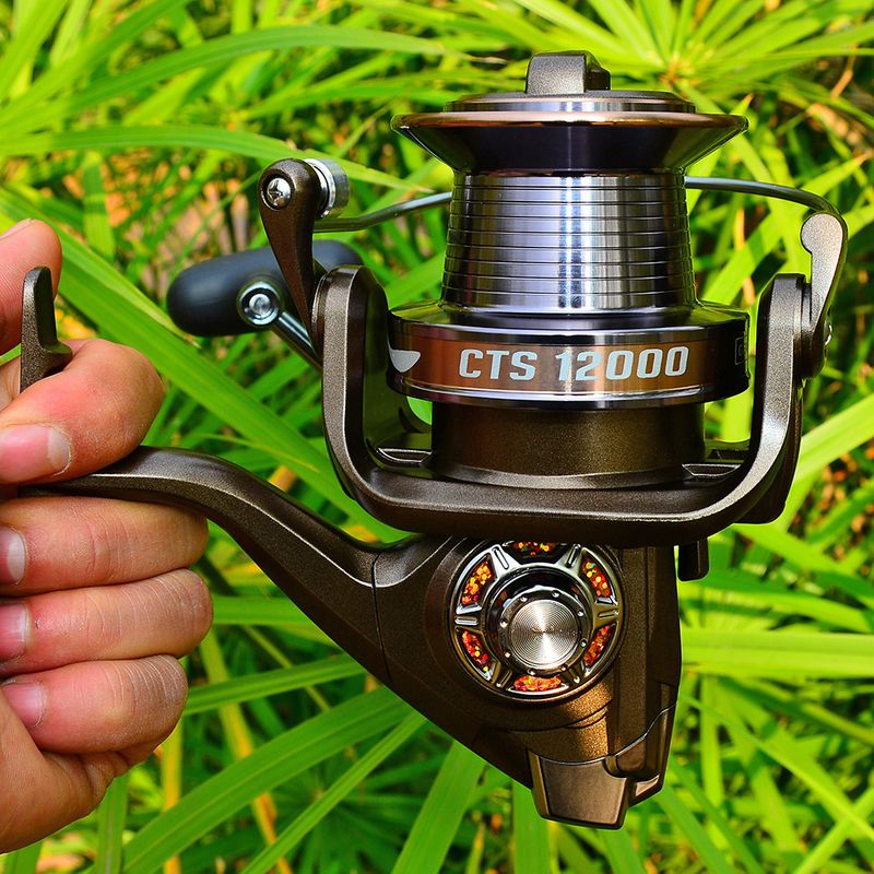 PRO BEROS Lure New CTS Full Metal Spinning 14+1 Left And Right Hand Interchangeable Long Casting Fishing Reel_voghion.com
