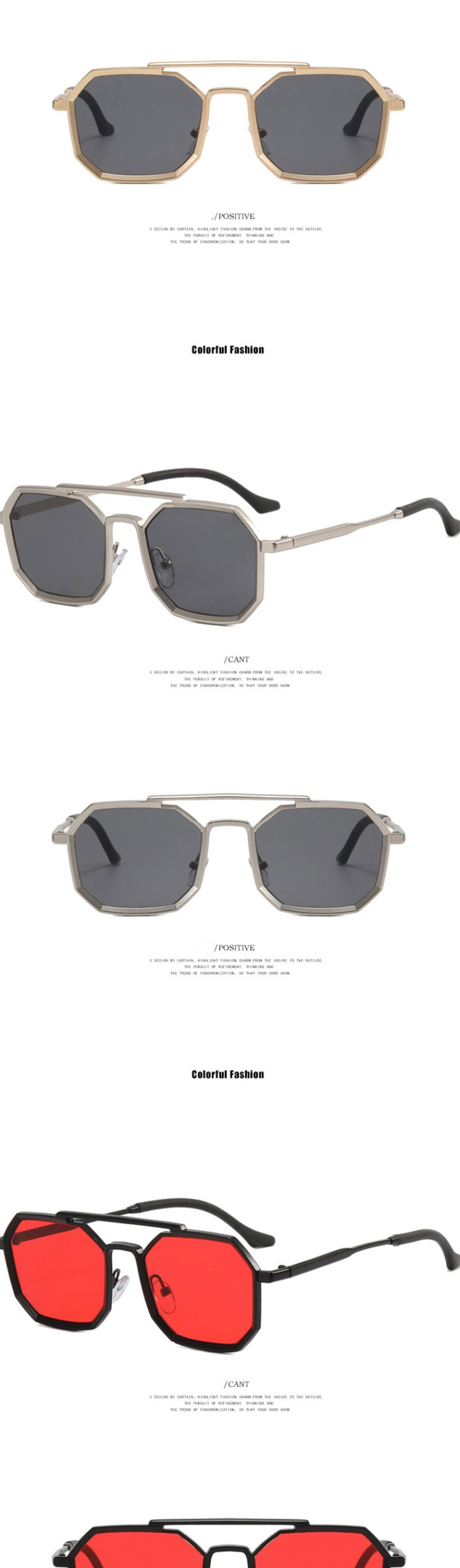 Yoovos Polygon Sunglasses Men 2022 Vintage Men Sunglasses Retro Showing Face Small Shades Glasses Rectangle Gafas De Sol_voghion.com
