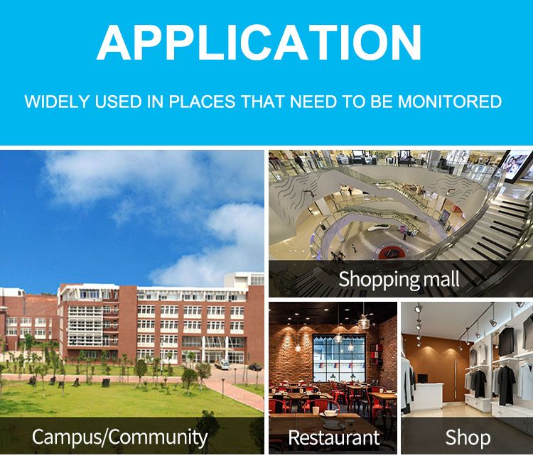 Security Cameras Ahd Coaxial Surveillance Camera 4 Way Set High Definition Recording Plastic Shell Camera Full Set Of Security Equipment_voghion.com