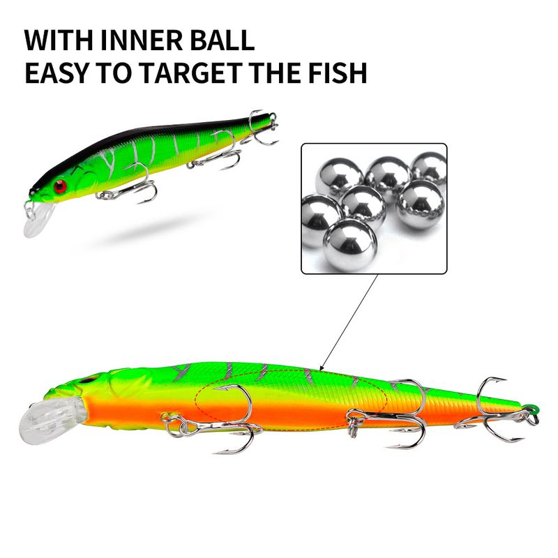 PRO BEROS Neuer Köder 14 cm/23 g Kunststoff Bionic Minnow Bait DHM002_voghion.com