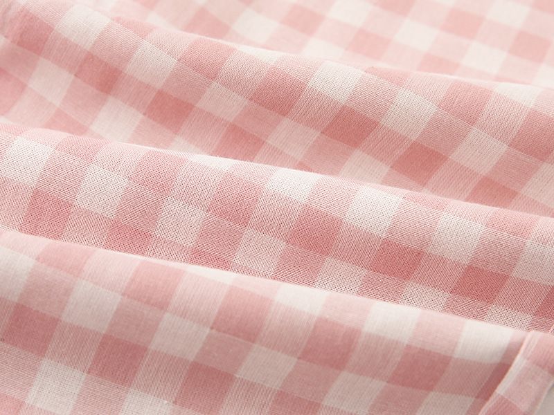 MUJI Style Pure Cotton Double Gauze Plaid Couple's Single Pajama Pants For Men And Women's Home Pants Casual Pants_voghion.com