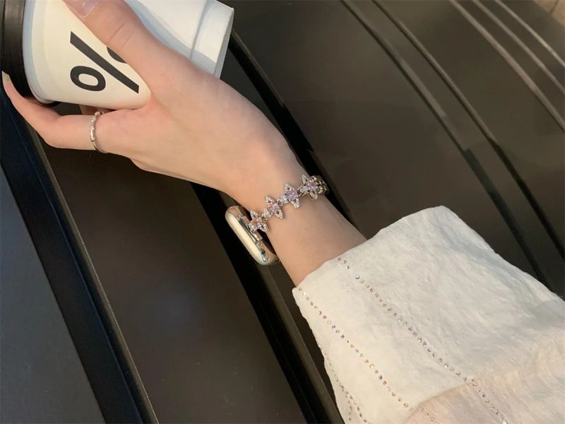 Uhrenarmband für iWatch 42/44/45/46/49 mm 38/40/41 mm Metall-Mode-Uhrenarmband für Uhrenserie Ultra2 Serie 10/9/8/7/6/5/4/3/2/1_voghion.com