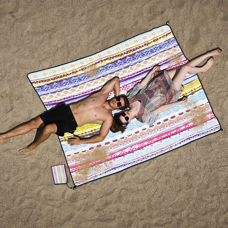 Custom Printed Picnic Mat - Waterproof, Foldable & Portable (200x150cm, Polyester, For Outdoor & Camping)_voghion.com