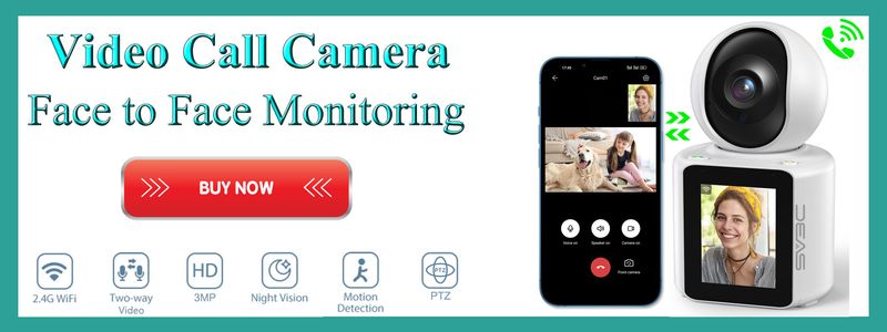 2PCS 2K WiFi Camera Tuya Smart Life Wireless Baby Indoor Surveillance IP Cam Home Pet Monitor Night Vision Two-Way Audio_voghion.com