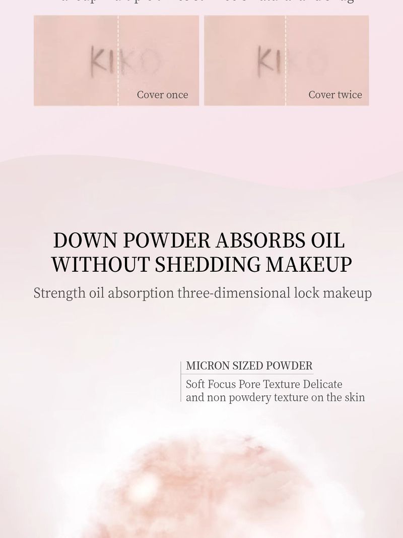 Cipria MAFFICK Feather Soft Makeup Cipria in polvere libera Serie Rosa Controllo dell'olio Lunga durata Anti sudore Senza trucco Trucco naturale Cipria in polvere libera_voghion.com