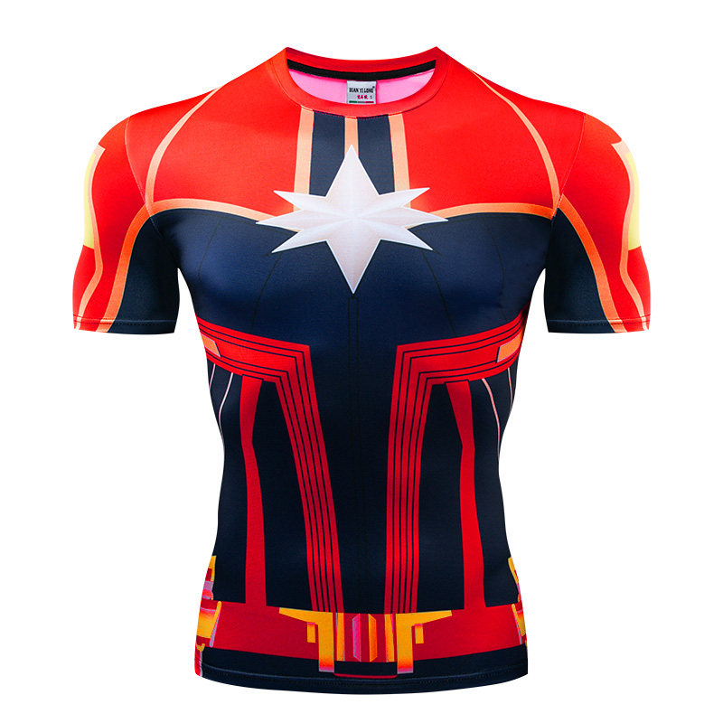 Hardloop-T-shirts voor heren 3D-geprinte Soldier Winter-T-shirts Mouwloze compressie-T-shirts voor heren Sport-T-shirts voor heren Hardlopen Training_voghion.com