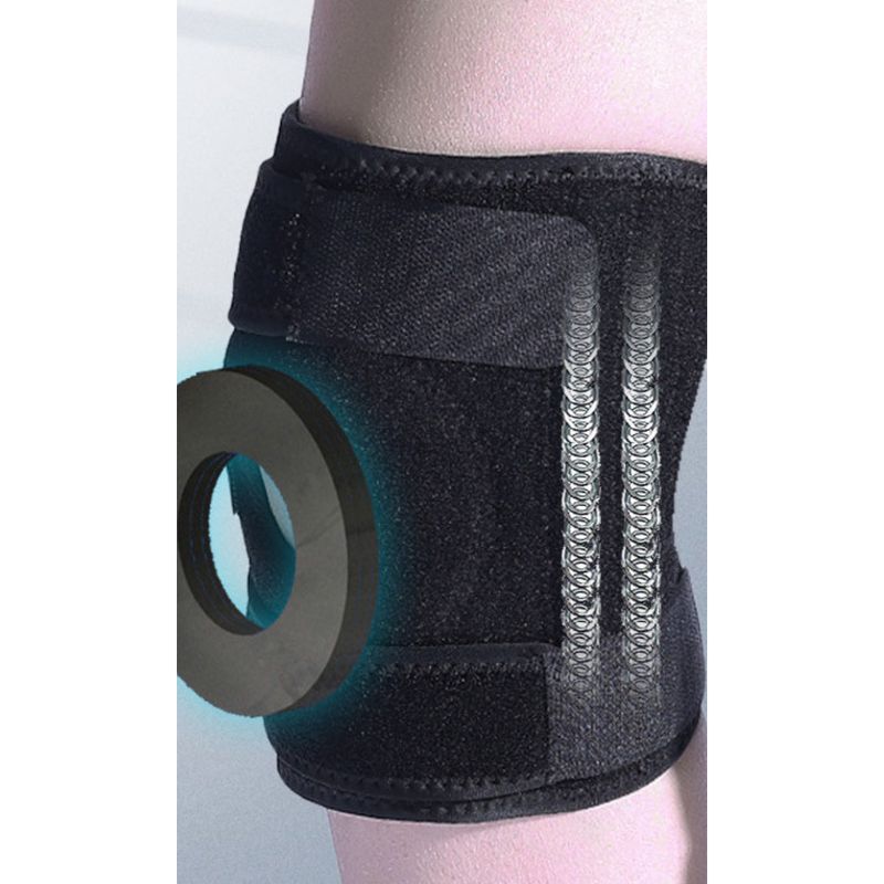 Coussinets d'alpinisme, basket-ball, cyclisme, course à pied, support à ressort, amorti, protection respirante des genoux, sports_voghion.com