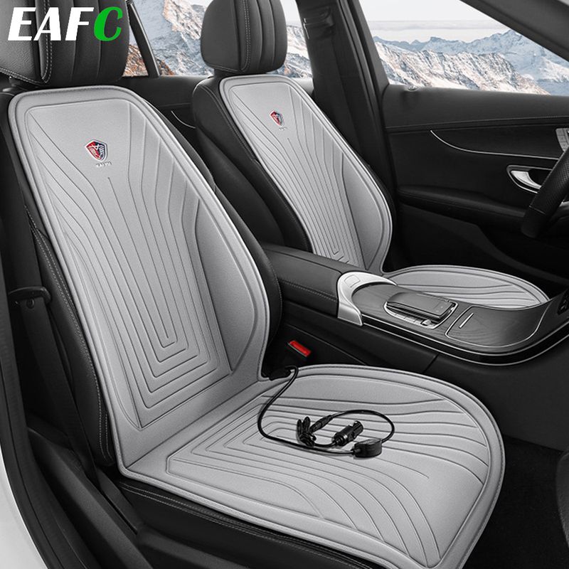 EAFC 1PCS Car Heating Heated 12V DC Soft Warmer Seat Protector Auto Seat Cushion Pad Winter Mat_voghion.com