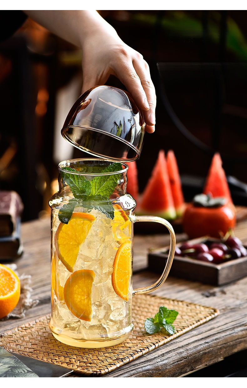 Heat-resistant High Borosilicate Large Capacity Single-person Drinking Glass Cup Office Student Personal Use Cold Water_voghion.com