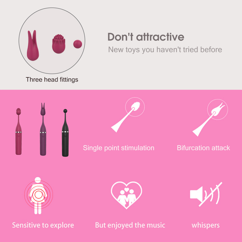 Erwachsene Produkte 3 Kopf Wiederaufladbare G Spot Vibration frauen Ares Honig Bean Massager AV Stick_voghion.com