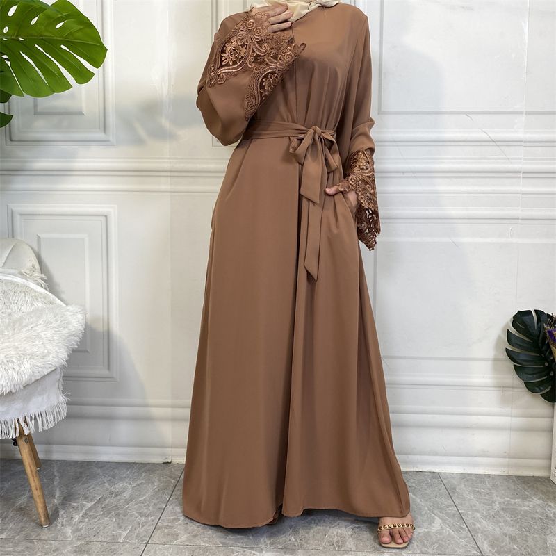 Yeni Müslüman Abaya Elbise Dubai Uzun Kadın Abiye Elbise Fas Kaftanı Anne Ön Fermuarlı Nida Tasarım Kadın Elbisesi Türk Elbiseleri_voghion.com