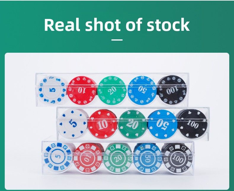 Cross-Border PP Wear-Resistant Mahjong Chess Full Set Whole Box Texas Hold'em Reward Double-Sided Thickened Chips Coins_voghion.com