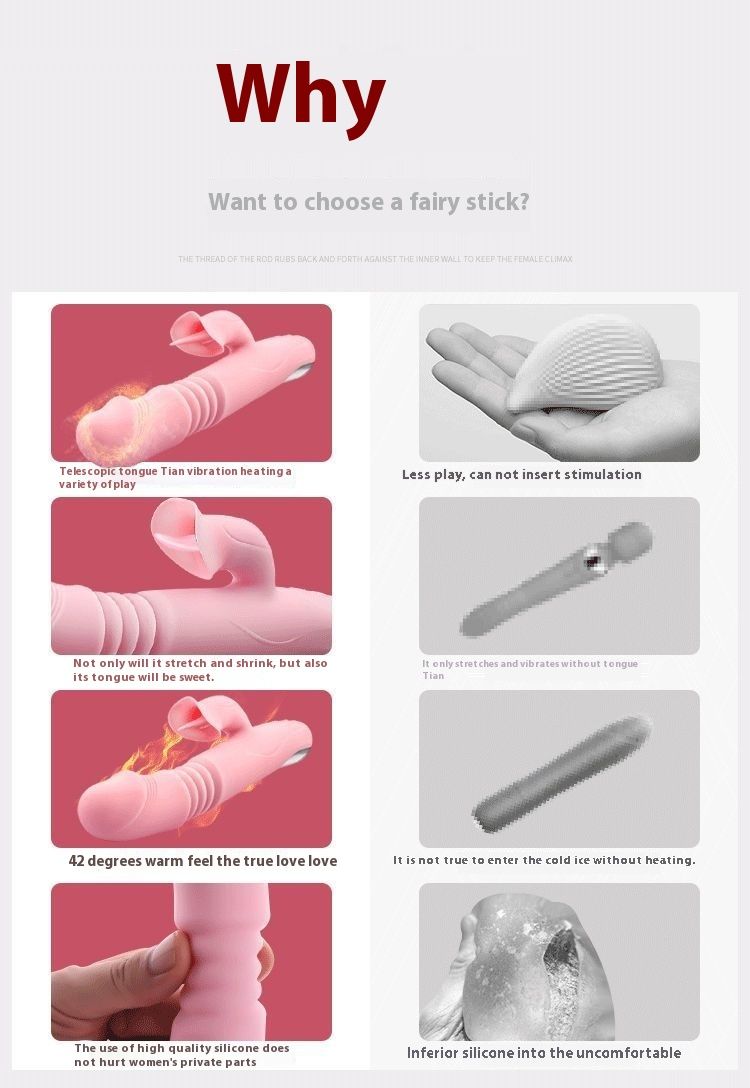 Vibrator cu încărcare și încălzire pentru produse sexuale pentru femei, dispozitiv de masturbare, stick de masaj privat, automat_voghion.com