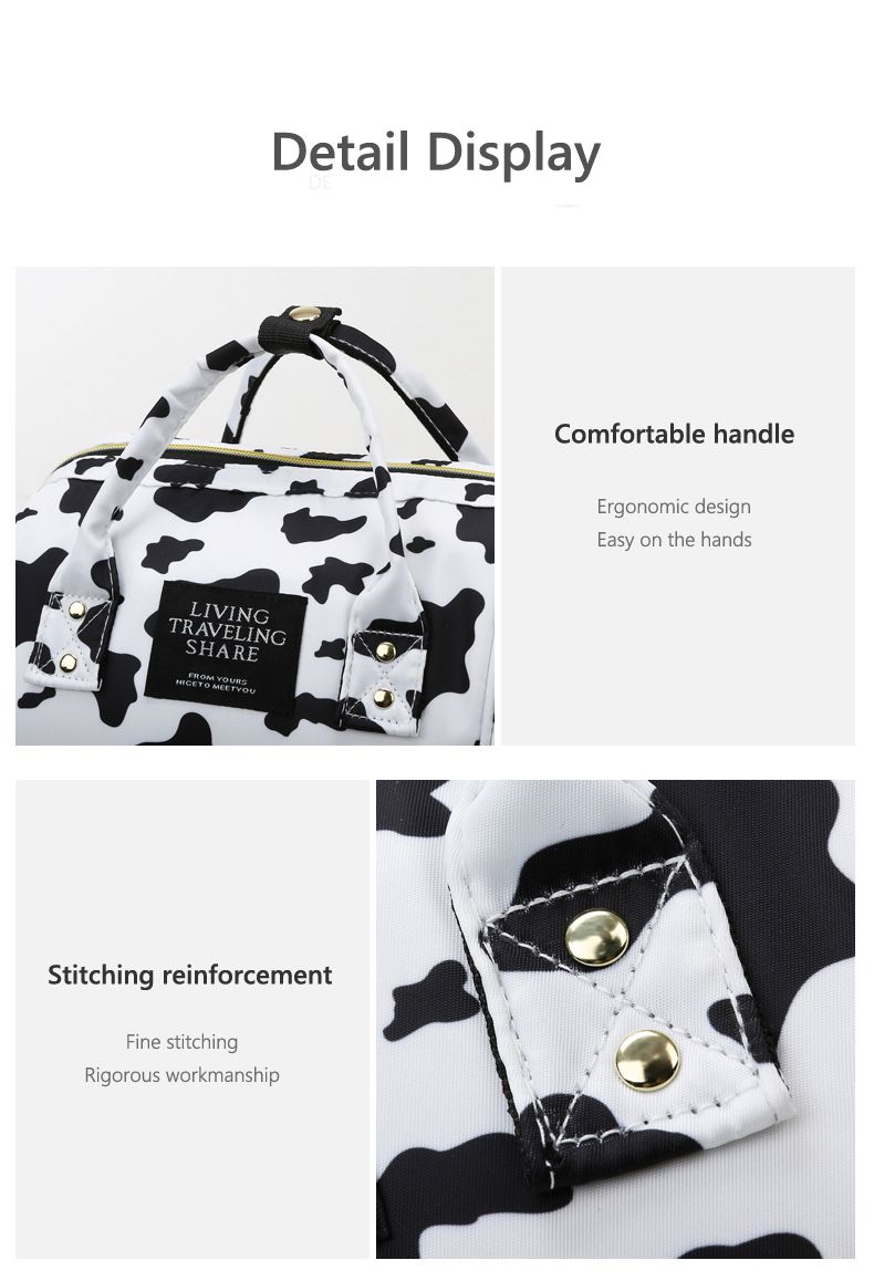 Wasserabweisende, tragbare Wickelstation mit großer Kapazität und Organizer für Babysachen, lässiger Schul-Umhängetasche-Rucksack_voghion.com